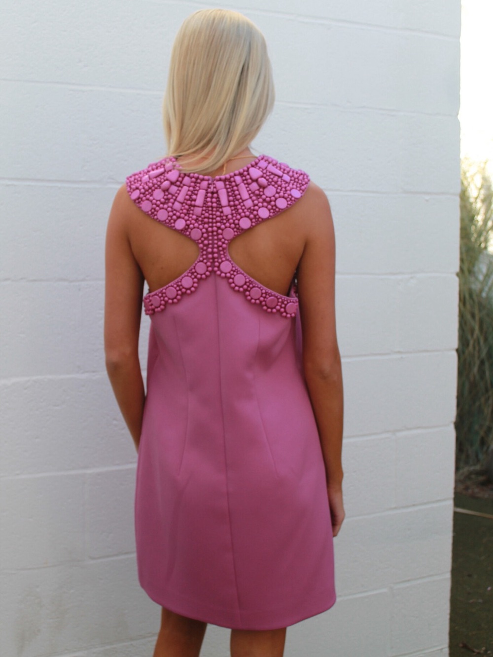 NWOT Alexis Manuela Dress- Magenta - Picture 3 of 8